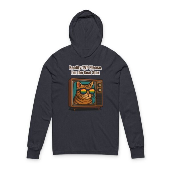 Unisex Hooded Long Sleeve Tee - Image 7