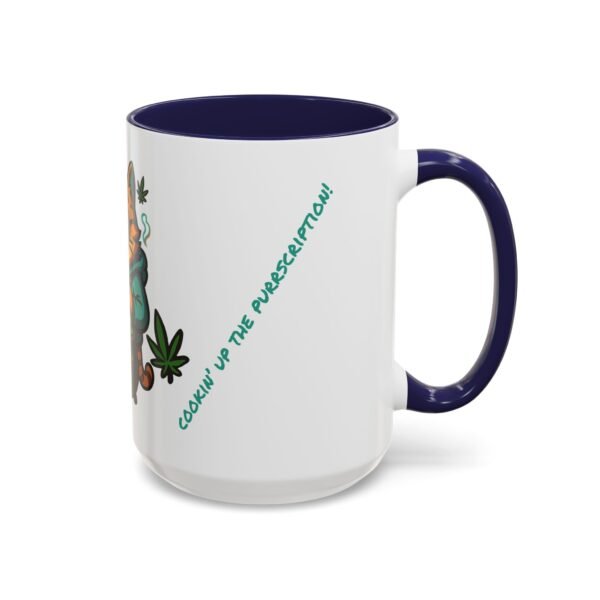 Funny Cat Coffee Mug - "Cookin' Up the Purrscripton!" - 11/15oz - Image 22