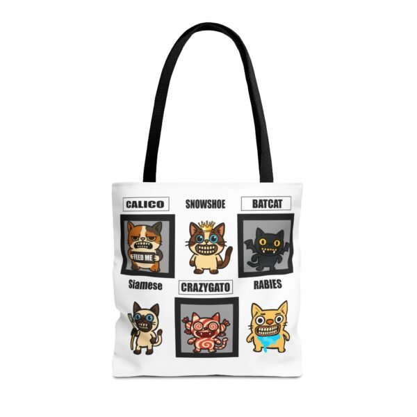 Fun Cat-Themed Tote Bag - Perfect for Cat Lovers and Pet Owners - Image 5