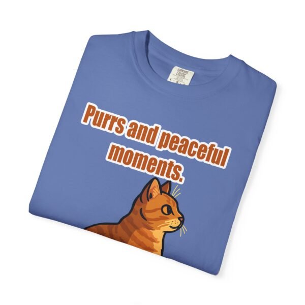 Unisex T-Shirt - "Purrs and Peaceful Moments" Cat Design - Image 36