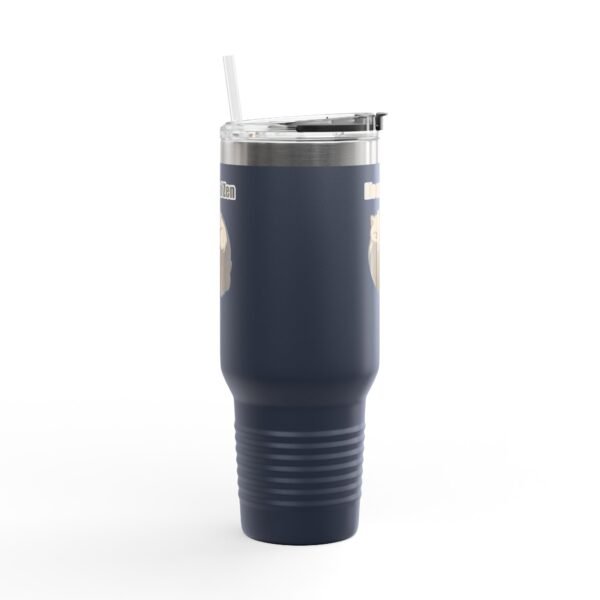 Meow and Zen Insulated Travel Mug - 40oz Cat Lovers Drinkware - Image 18