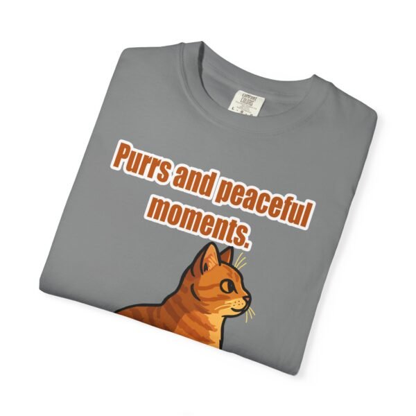 Unisex T-Shirt - "Purrs and Peaceful Moments" Cat Design - Image 28