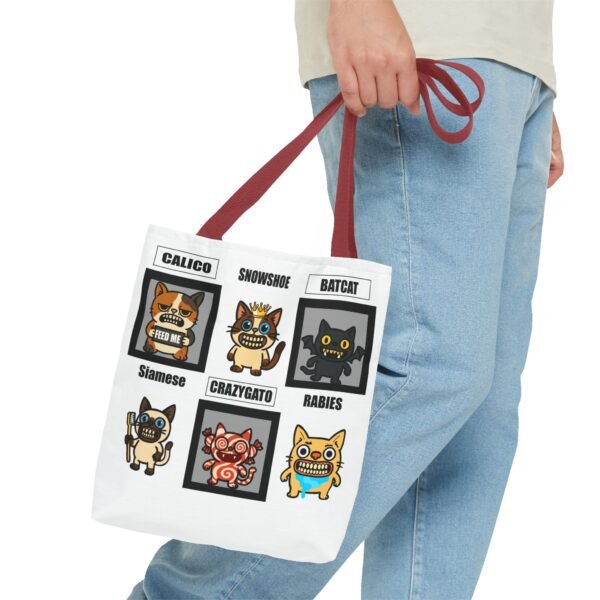 Fun Cat-Themed Tote Bag - Perfect for Cat Lovers and Pet Owners - Image 15