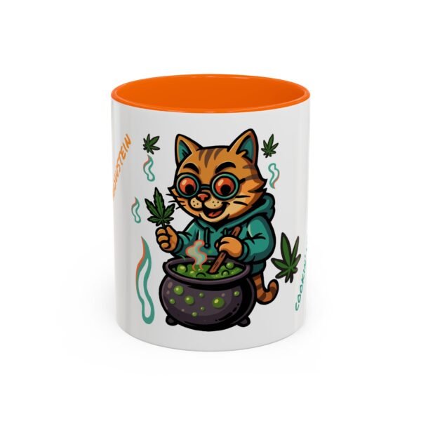 Funny Cat Coffee Mug - "Cookin' Up the Purrscripton!" - 11/15oz - Image 37