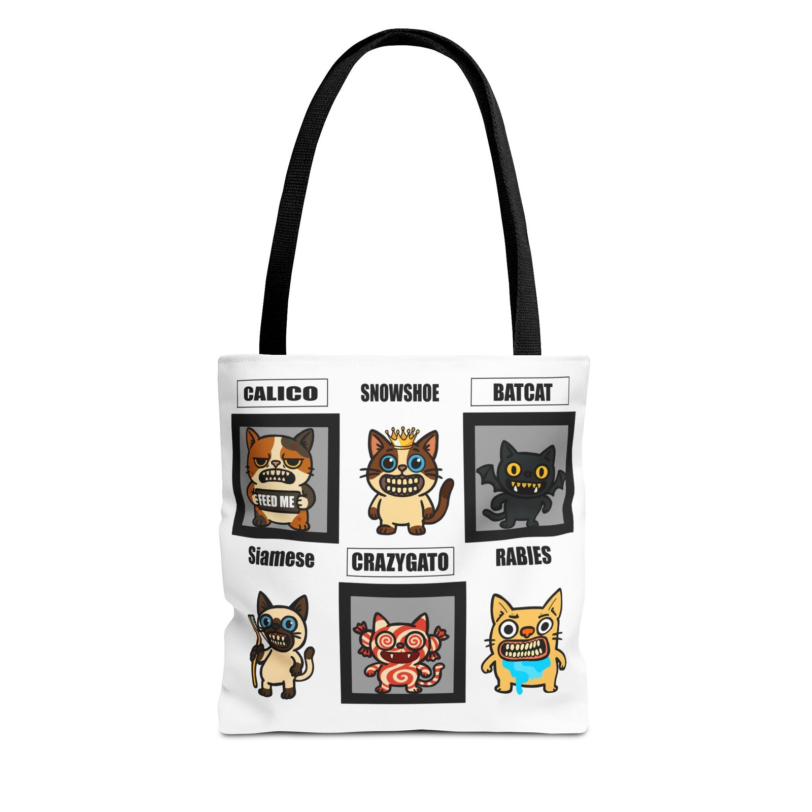 Fun Cat-Themed Tote Bag – Perfect for Cat Lovers and Pet Owners