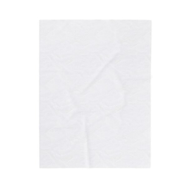 Cozy Cat-Themed Velveteen Plush Blanket - 'Meow and Zen' for Cat Lovers - Image 8