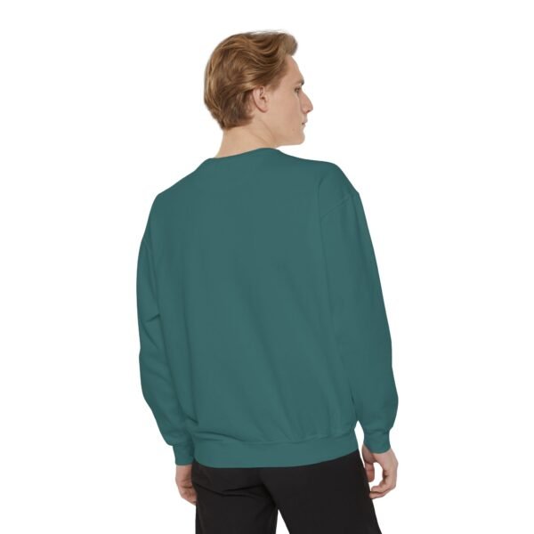 Pixel Art Cat Sweatshirt - 'Game On, 9 Lives Left' - Image 20