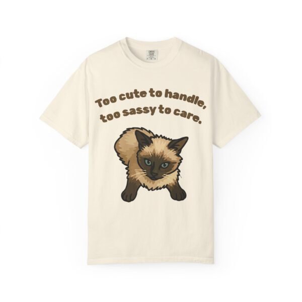 Sassy Cat T-Shirt, Cute Cat Lover Gift, Funny Pet Tee, Animal Lover Apparel, Casual Everyday Wear - Image 6