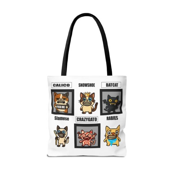Fun Cat-Themed Tote Bag - Perfect for Cat Lovers and Pet Owners - Image 10