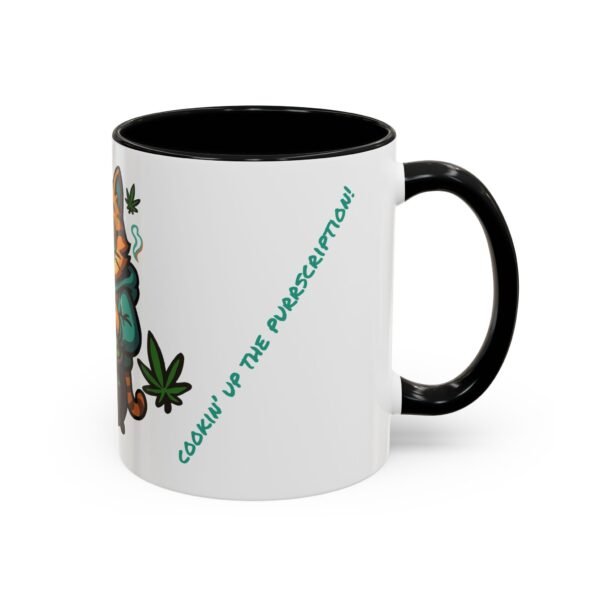 Funny Cat Coffee Mug - "Cookin' Up the Purrscripton!" - 11/15oz - Image 2