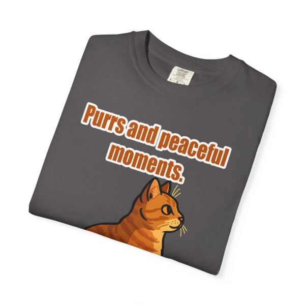 Unisex T-Shirt - "Purrs and Peaceful Moments" Cat Design - Image 44