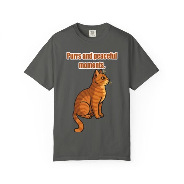 Unisex T-Shirt - "Purrs and Peaceful Moments" Cat Design - Image 22