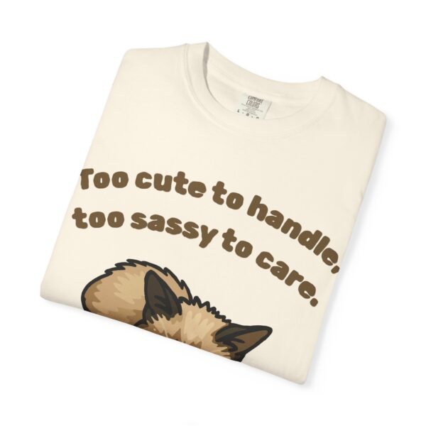 Sassy Cat T-Shirt, Cute Cat Lover Gift, Funny Pet Tee, Animal Lover Apparel, Casual Everyday Wear - Image 8