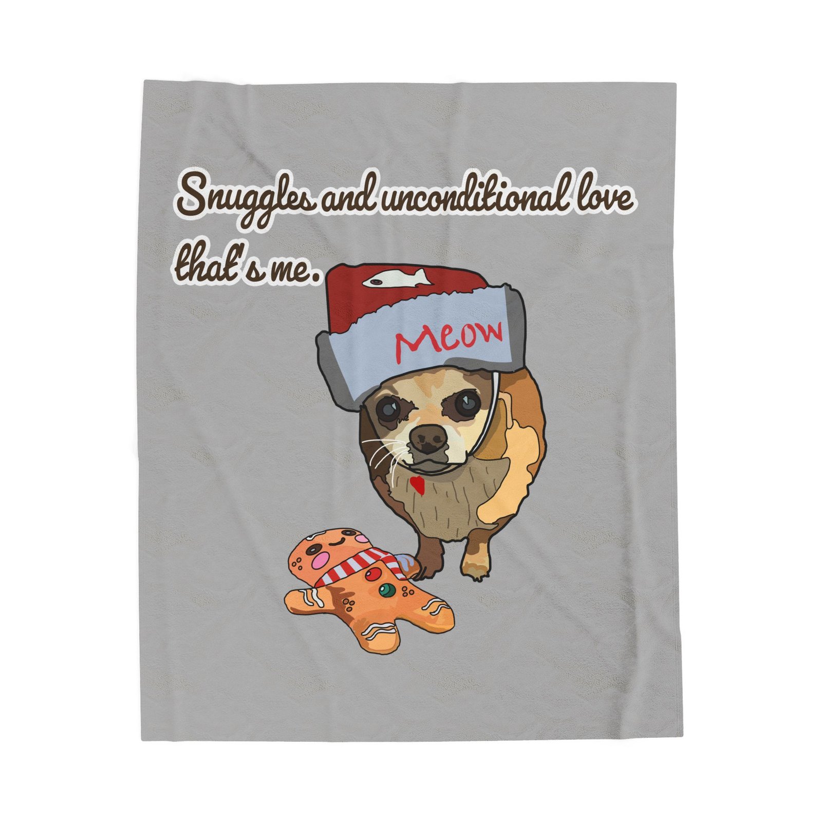 Snuggly Velveteen Plush Blanket with Cute Pet Design – Perfect Gift for Pet Lovers