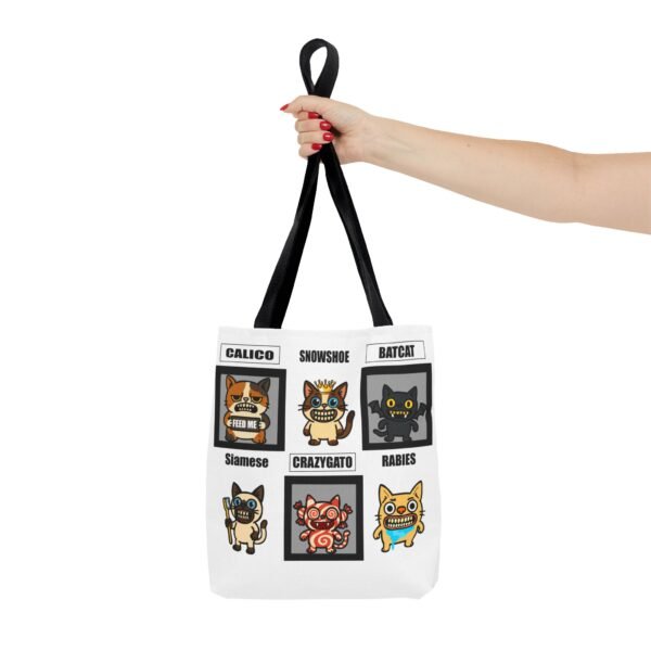 Fun Cat-Themed Tote Bag - Perfect for Cat Lovers and Pet Owners - Image 4