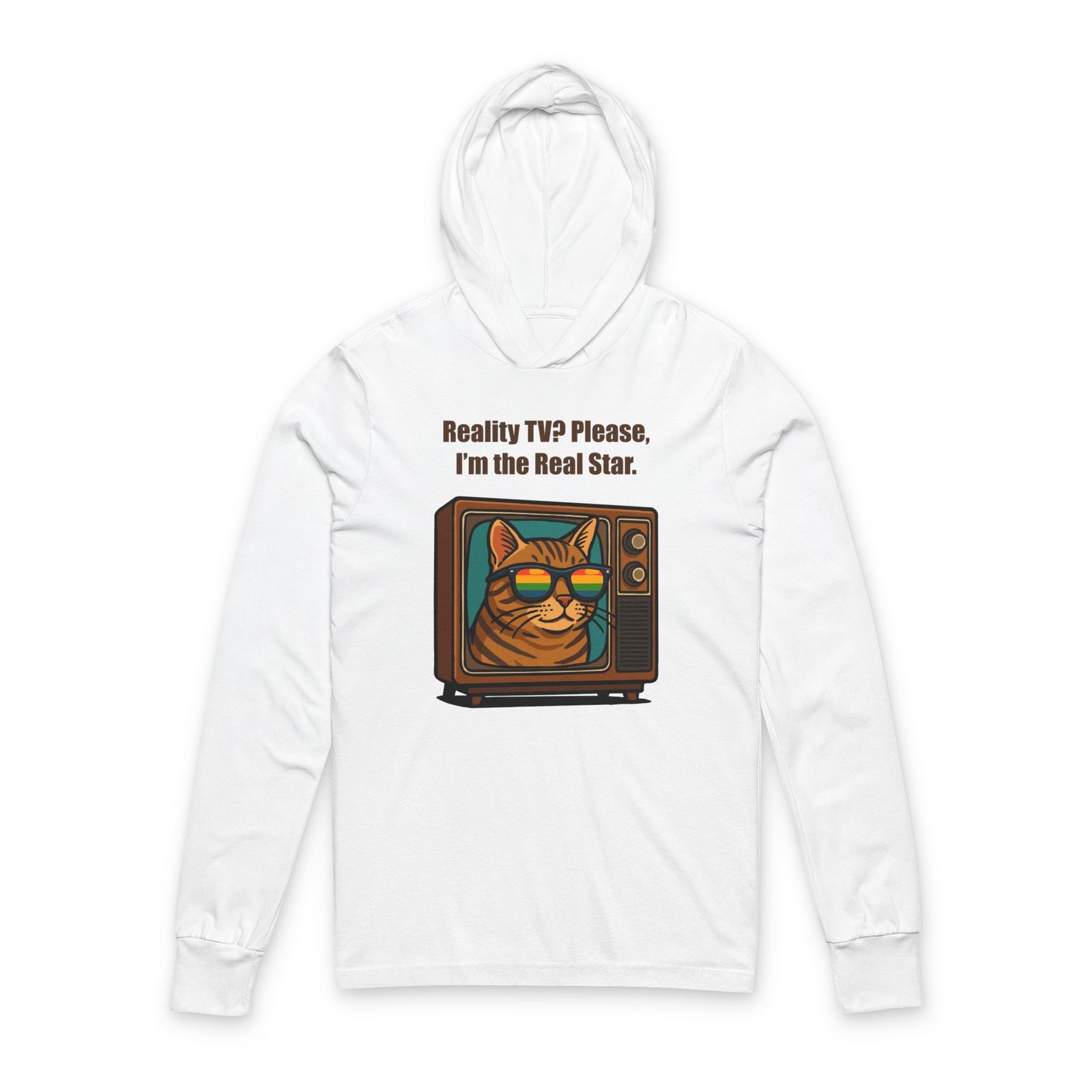 Unisex Hooded Long Sleeve Tee
