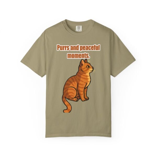 Unisex T-Shirt - "Purrs and Peaceful Moments" Cat Design - Image 18