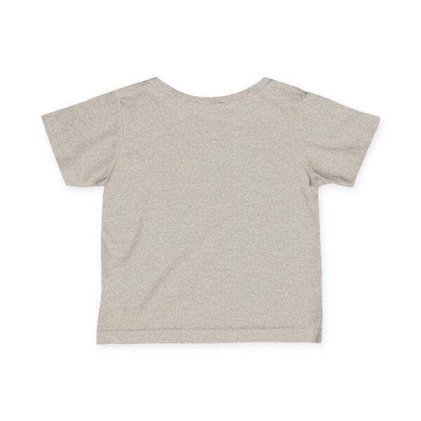 Cute Infant Fine Jersey Tee - "Meow and Zen" Cat Design - Image 3