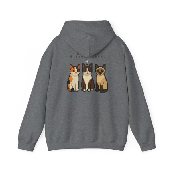 Pixel Cat Hoodie: Cute Pet Lover's Sweatshirt, Cozy Cat Apparel, Perfect Gift for Animal Lovers, Unique Cat Lover Gift, Cat-Themed [...] - Image 18