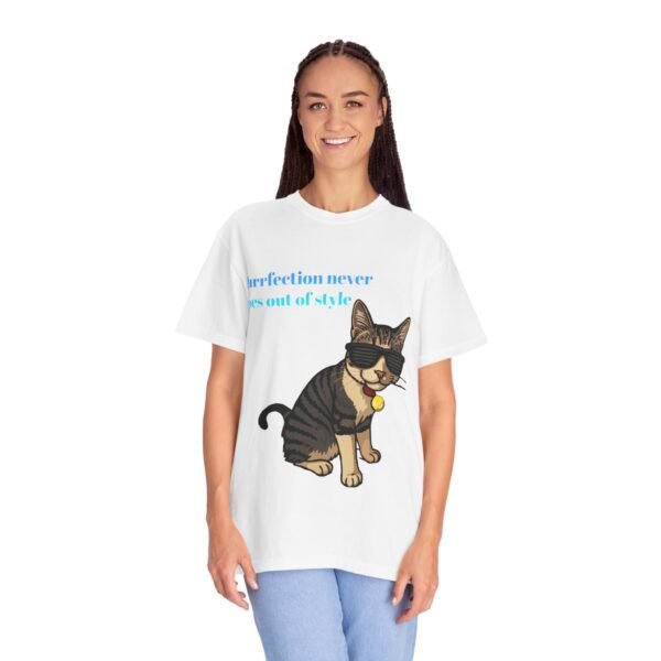 Cool Cat T-Shirt – 'Purrfection Never Goes Out of Style' - Image 5