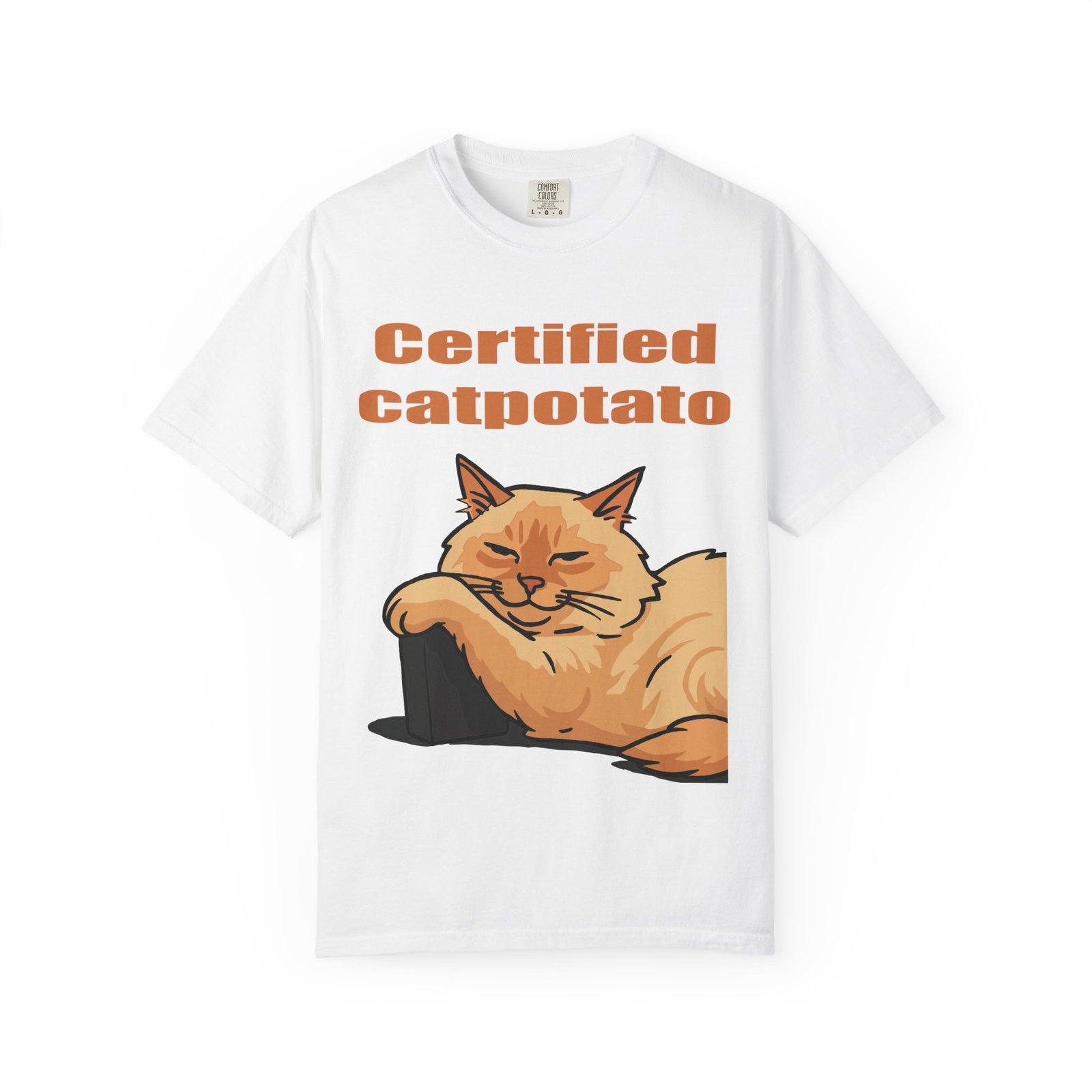Certified Catpotato Unisex T-Shirt – Funny Cat Lover Apparel