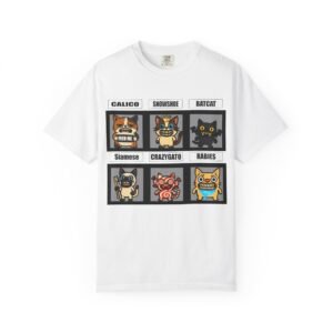 Cute Cat Graphic Unisex T-Shirt - Perfect Gift for Cat Lovers