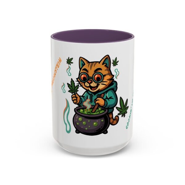 Funny Cat Coffee Mug - "Cookin' Up the Purrscripton!" - 11/15oz - Image 53