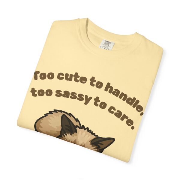 Sassy Cat T-Shirt, Cute Cat Lover Gift, Funny Pet Tee, Animal Lover Apparel, Casual Everyday Wear - Image 12