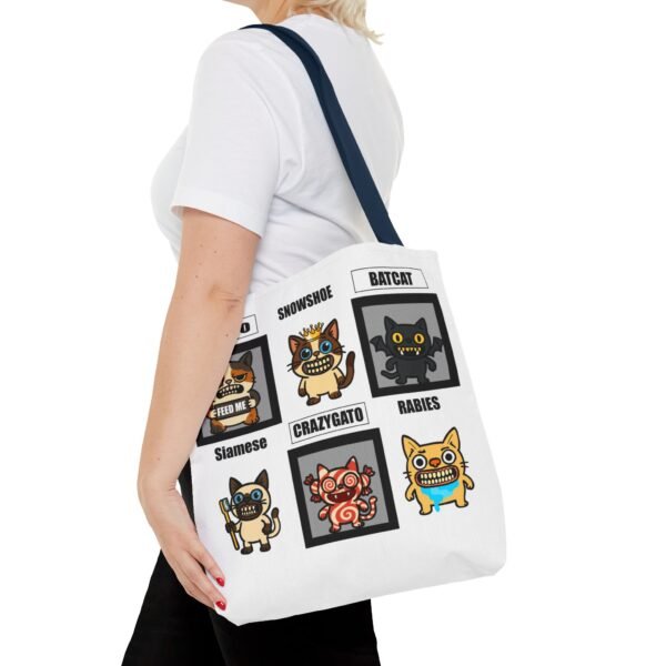 Fun Cat-Themed Tote Bag - Perfect for Cat Lovers and Pet Owners - Image 57