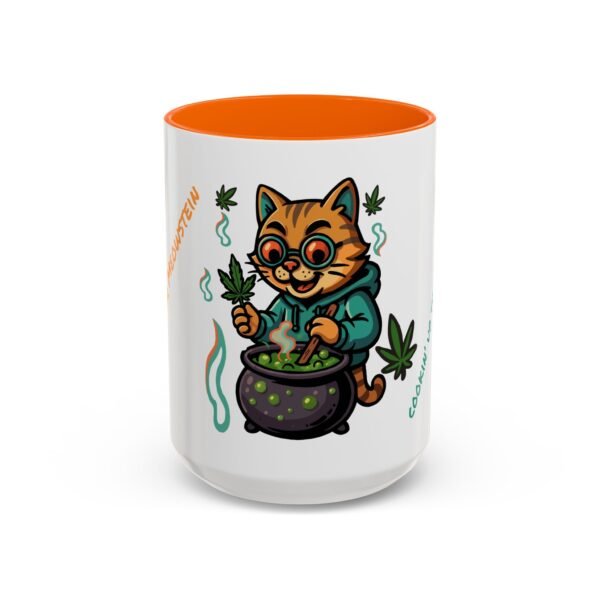 Funny Cat Coffee Mug - "Cookin' Up the Purrscripton!" - 11/15oz - Image 49