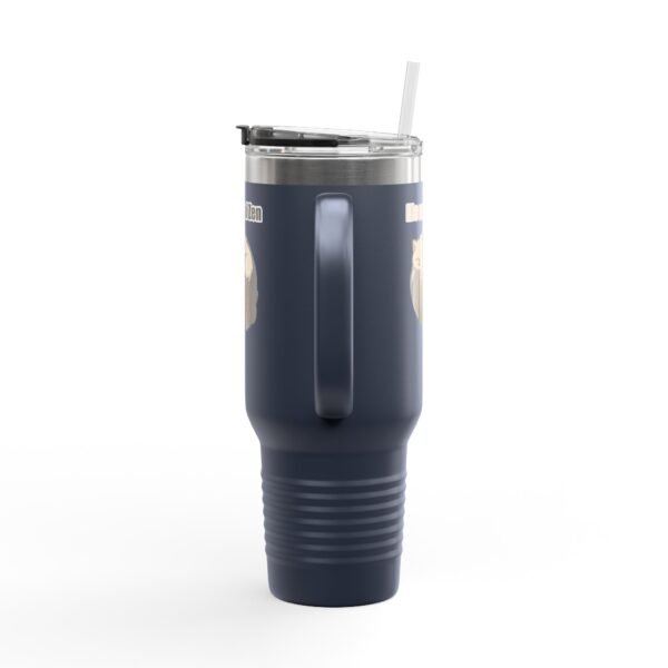 Meow and Zen Insulated Travel Mug - 40oz Cat Lovers Drinkware - Image 20