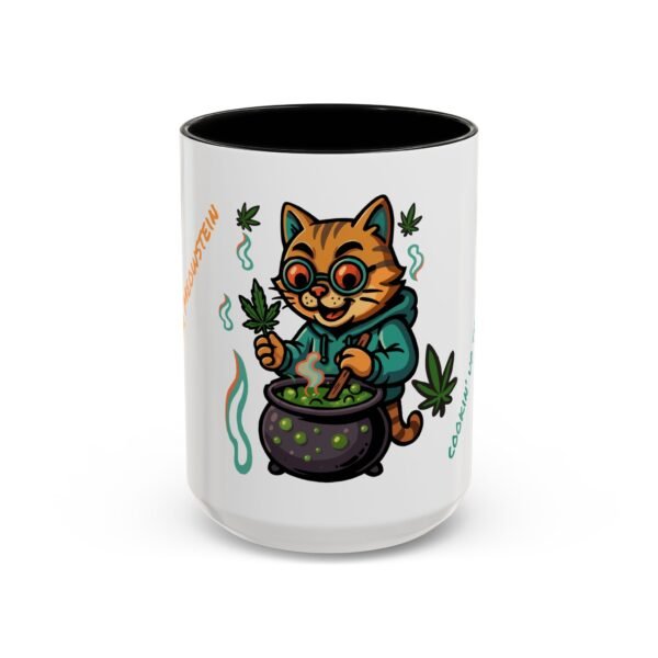 Funny Cat Coffee Mug - "Cookin' Up the Purrscripton!" - 11/15oz - Image 17