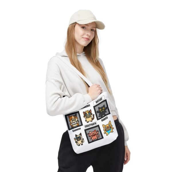 Fun Cat-Themed Tote Bag - Perfect for Cat Lovers and Pet Owners - Image 28