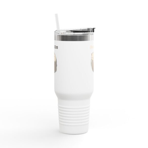 Meow and Zen Insulated Travel Mug - 40oz Cat Lovers Drinkware