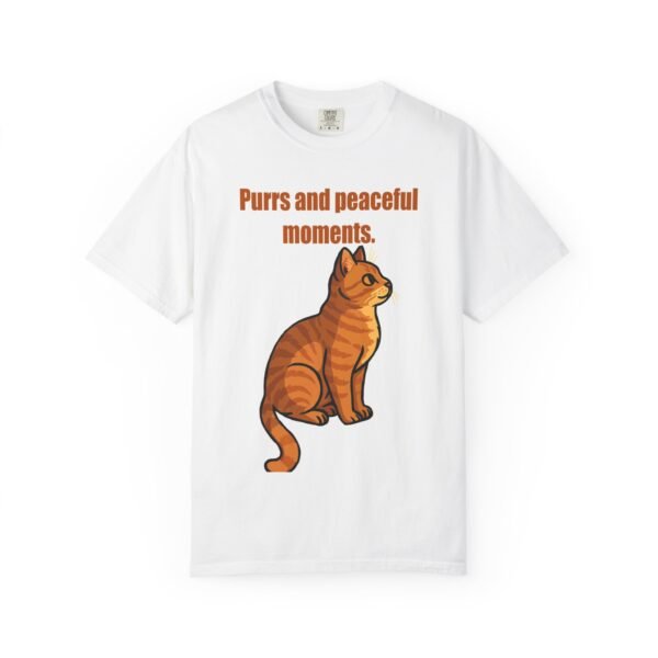 Unisex T-Shirt - "Purrs and Peaceful Moments" Cat Design