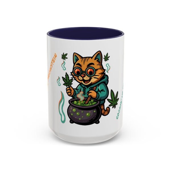 Funny Cat Coffee Mug - "Cookin' Up the Purrscripton!" - 11/15oz - Image 21