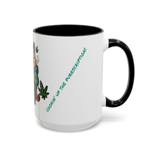 Funny Cat Coffee Mug - "Cookin' Up the Purrscripton!" - 11/15oz - Image 18