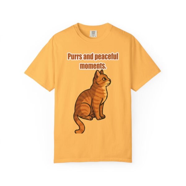 Unisex T-Shirt - "Purrs and Peaceful Moments" Cat Design - Image 14