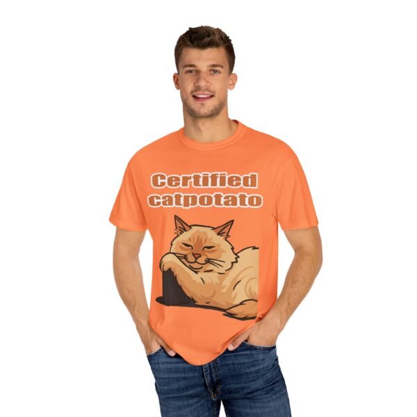 Certified Catpotato Unisex T-Shirt - Funny Cat Lover Apparel - Image 9