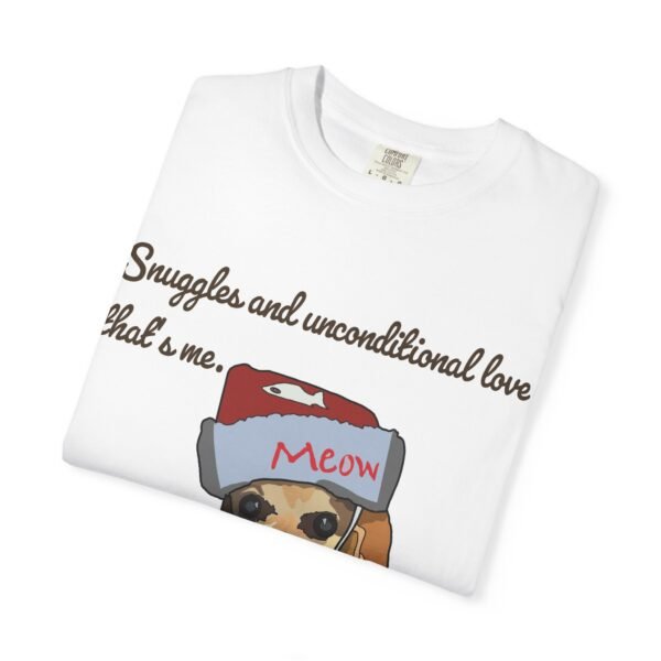 Pet Lover T-Shirt - Snuggles and Unconditional Love - Cute Animal Design - Image 3