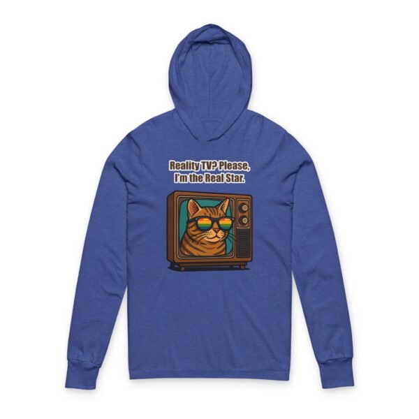 Unisex Hooded Long Sleeve Tee - Image 5
