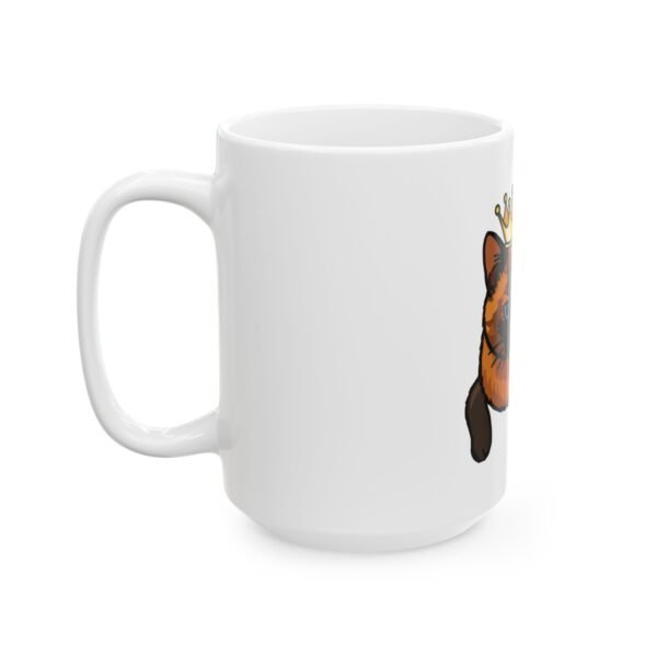 Royal Cat Ceramic Mug - Cute 11oz & 15oz Coffee Cup for Cat Lovers - Image 7