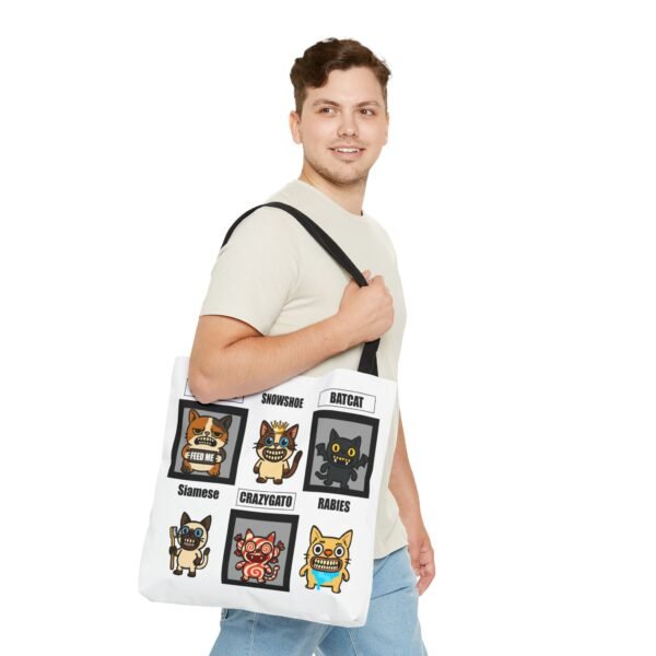Fun Cat-Themed Tote Bag - Perfect for Cat Lovers and Pet Owners - Image 11