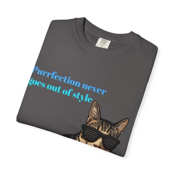 Cool Cat T-Shirt – 'Purrfection Never Goes Out of Style' - Image 36