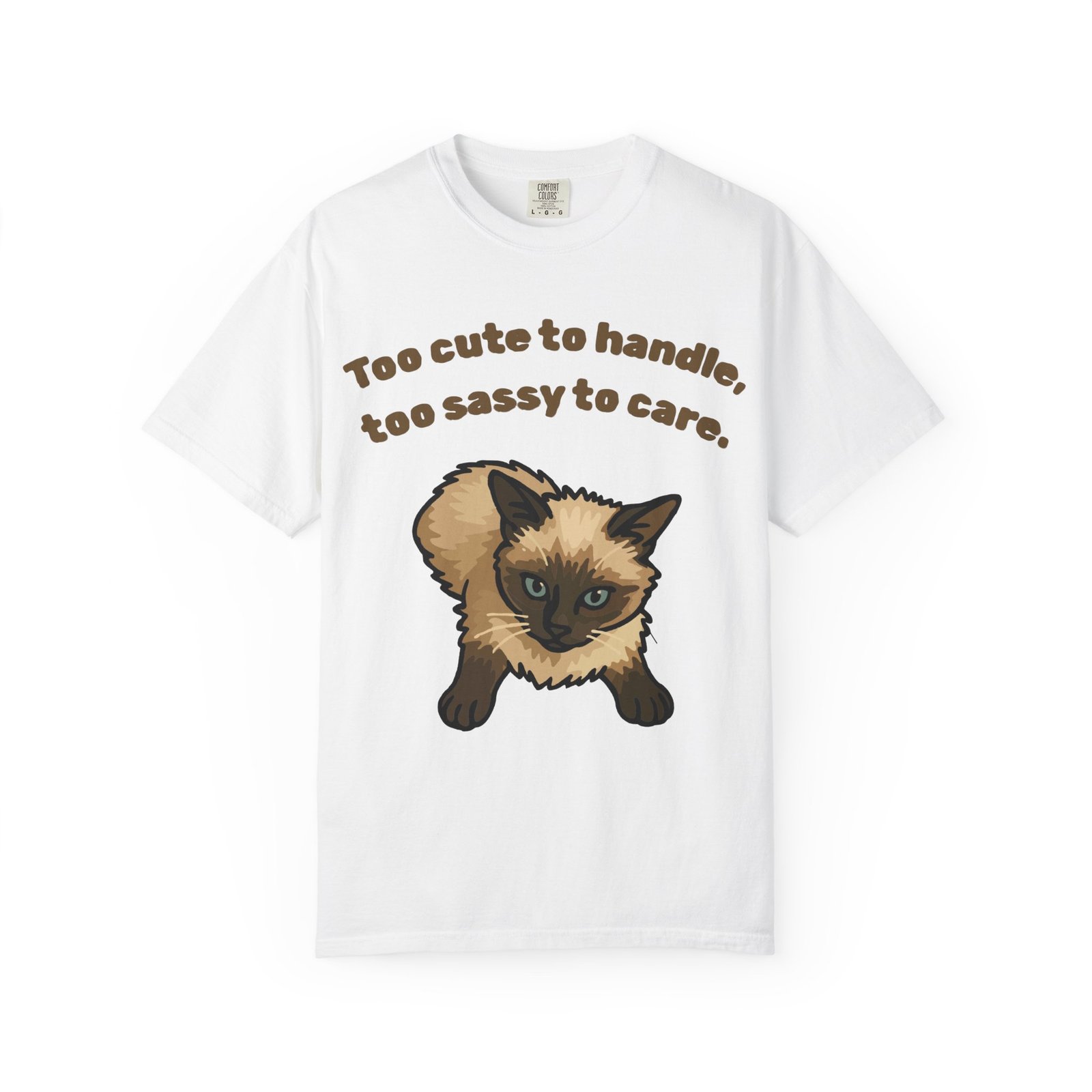 Sassy Cat T-Shirt, Cute Cat Lover Gift, Funny Pet Tee, Animal Lover Apparel, Casual Everyday Wear