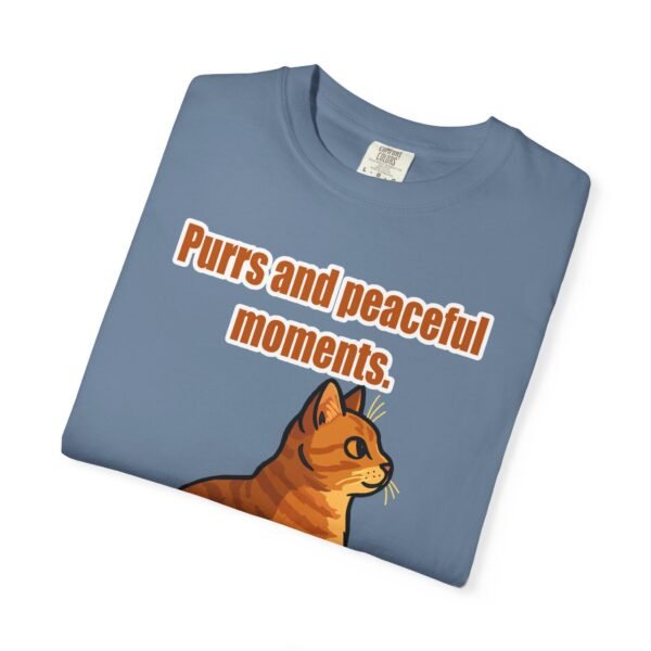 Unisex T-Shirt - "Purrs and Peaceful Moments" Cat Design - Image 32