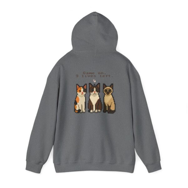 Pixel Cat Hoodie: Cute Pet Lover's Sweatshirt, Cozy Cat Apparel, Perfect Gift for Animal Lovers, Unique Cat Lover Gift, Cat-Themed [...] - Image 19