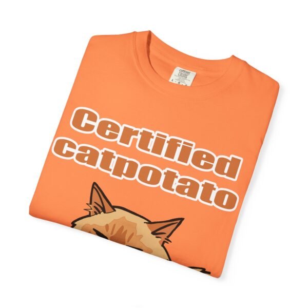 Certified Catpotato Unisex T-Shirt - Funny Cat Lover Apparel - Image 8