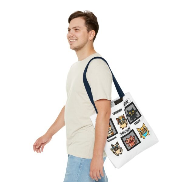Fun Cat-Themed Tote Bag - Perfect for Cat Lovers and Pet Owners - Image 56