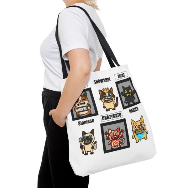Fun Cat-Themed Tote Bag - Perfect for Cat Lovers and Pet Owners - Image 12